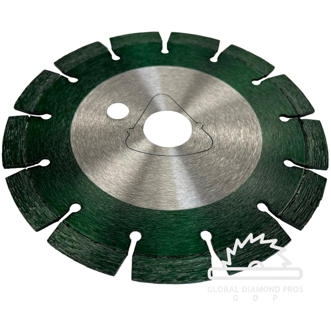 6” Early Entry Green Concrete Saw Blade Green Cut
