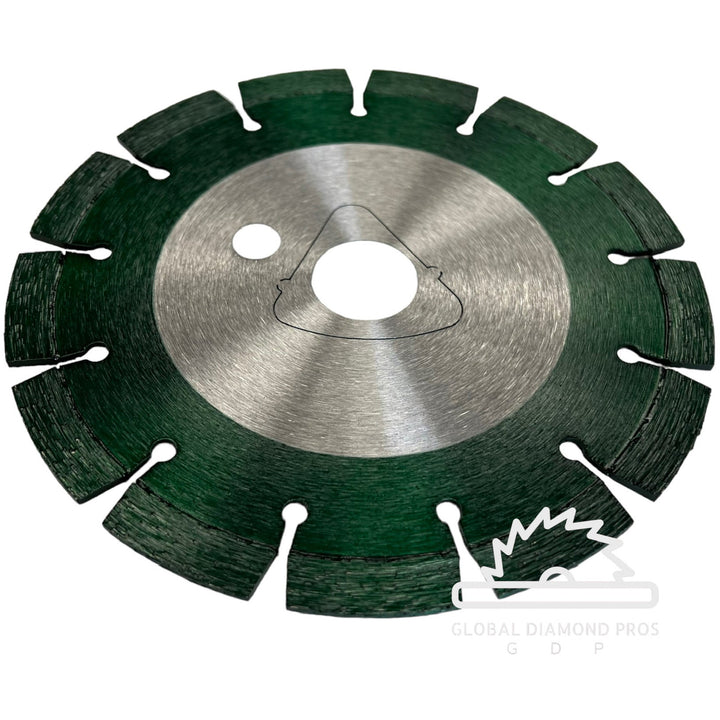 6” Early Entry Green Concrete Saw Blade Green Cut