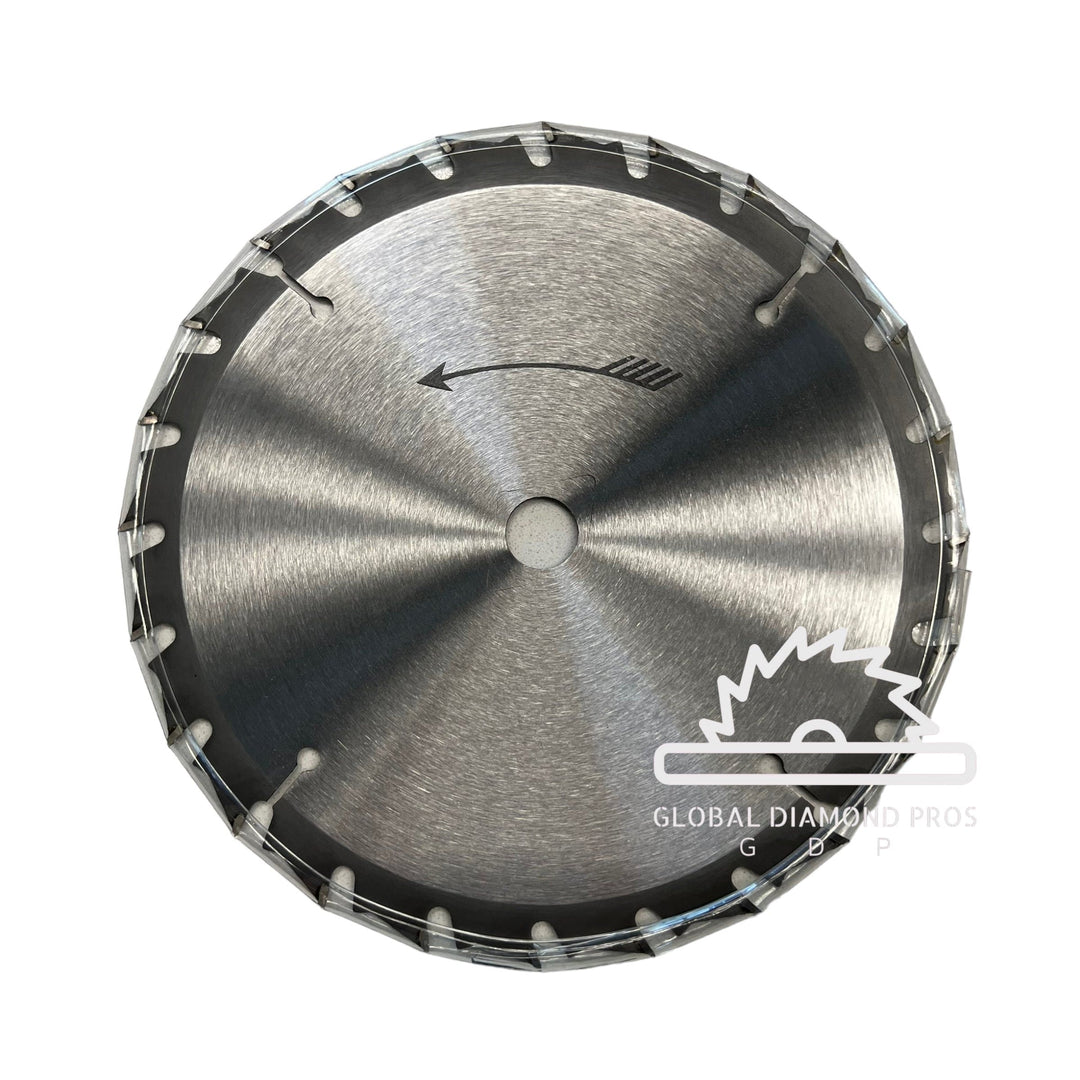 7”-1/4" Circular Saw Blade 24 Teeth For Cutting Wood Metals Pipe Aluminum 5/8" Arbor