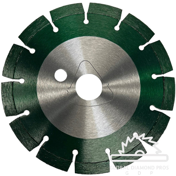 6” Early Entry Green Concrete Saw Blade Green Cut