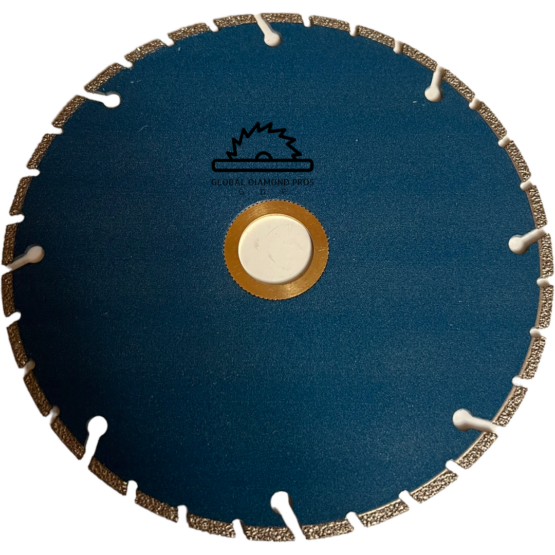 4.5" Metal Cutting Diamond Blade Vacuum Brazed Saw Blade Steel Cutting
