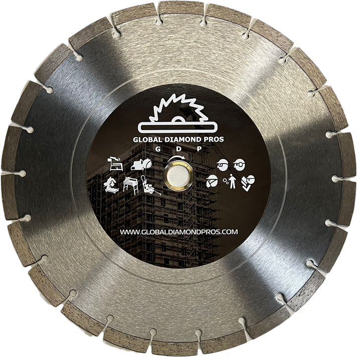 14" Diamond Saw Blade Dry or Wet for Concrete Stone granite Brick Masonry