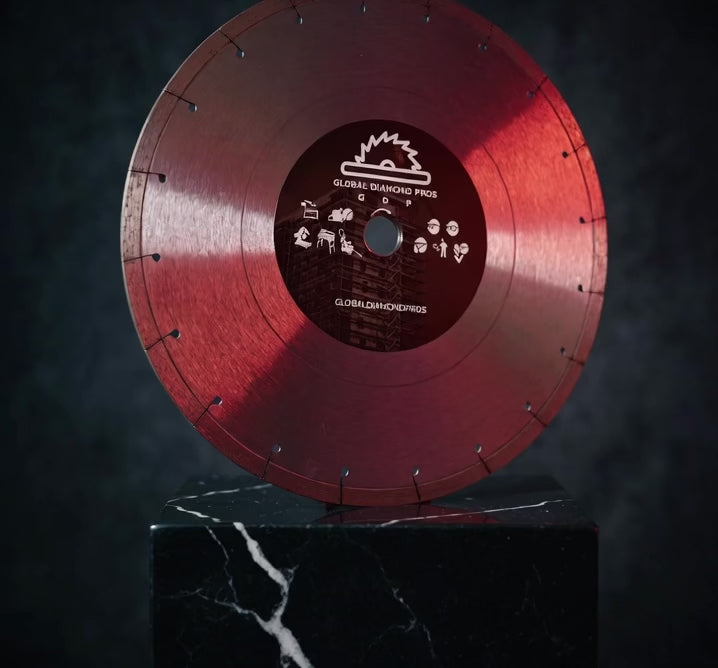 4-1/2” Tile, Porcelain & Glass Diamond Blade – Ultra Thin Continuous Rim for Smooth Chip-Free Cutting