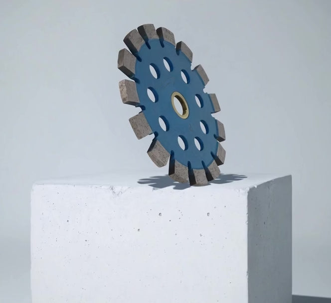 4.5" Tuck Point Blade - 4.5"x .250"-  7/8-5/8 Arbor - Masonry Tuckpoint Blade For Concrete, Brick, Block, Pavers, Stone