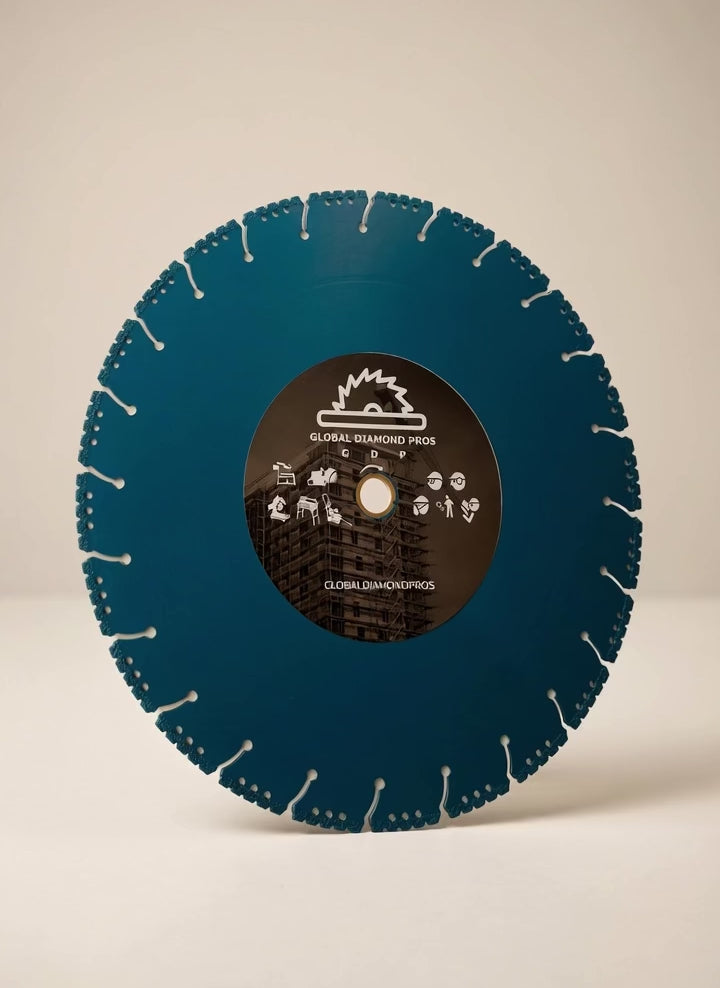 14" All Cut Fire Rescue Diamond Blade Cut All Safety Steel Cutting Demolition Diamond Saw Blade
