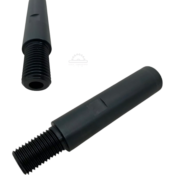 Core Bit Extension 12" Length - Extension for Core Drill Motors 1-1/4-7 Thread - Concrete Core Drilling Extension 12"