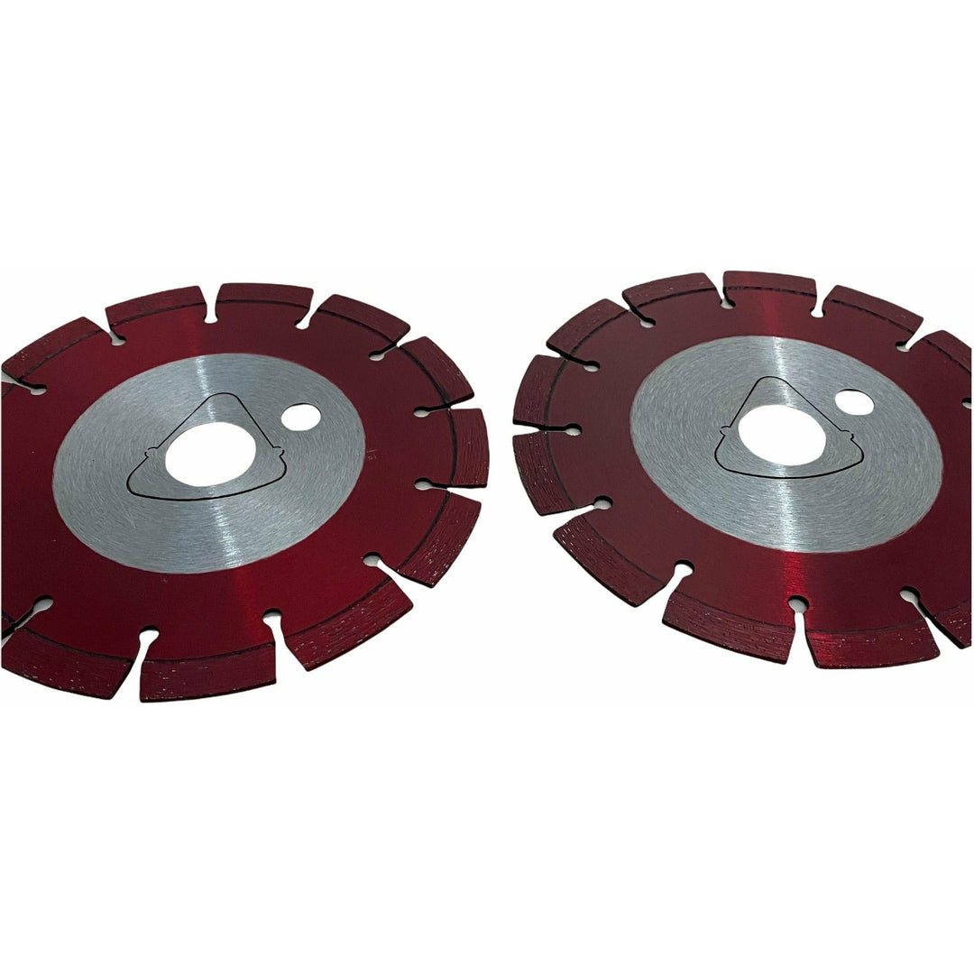 Soff-Cut 6" Early Entry Green Concrete Cutting Diamond Blade fits Husqvarna -2PK