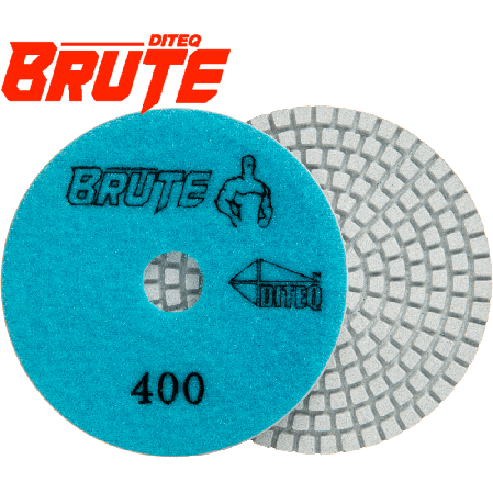 Brute Granite 7 Step Polishing Pads for Quartz & Granite - 7 Grits