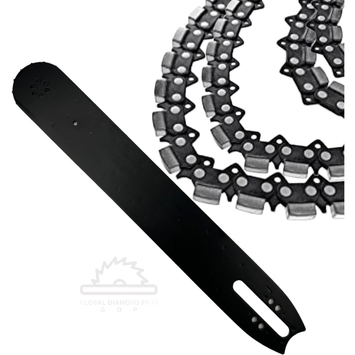 14" Diamond Chain & Guide Bar Husqvarna K970 Concrete Chainsaw Package