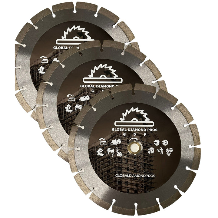 9" Battery Saw Blade Battery Cordless Portable Saw Blade Concrete Asphalt Masonry Diamond Blade