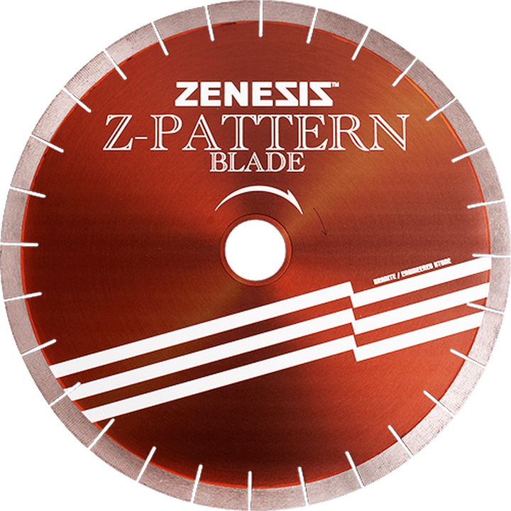 Zenesis - Z-Pattern - Bridge Saw Blade - Granite - Quartz