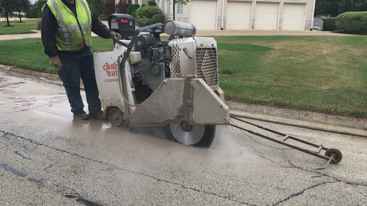 asphalt cutting blade