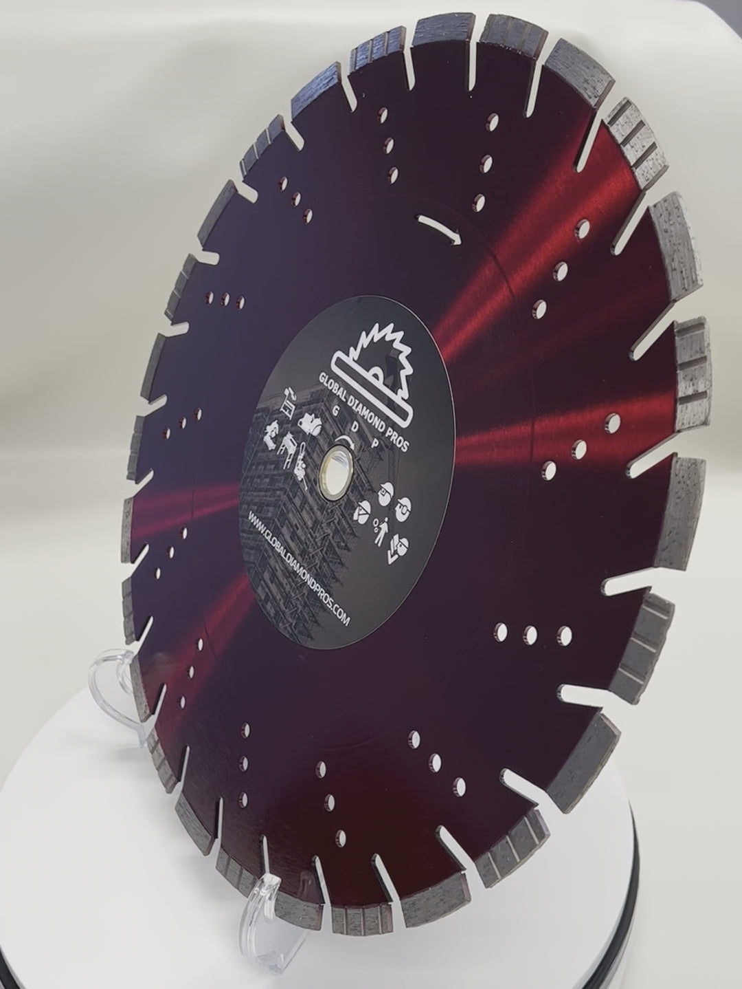 14" diamond blades laser welded