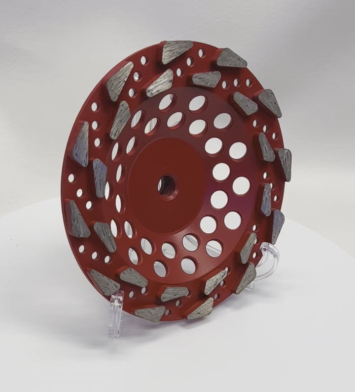 7" Tear Drop Cup Wheel