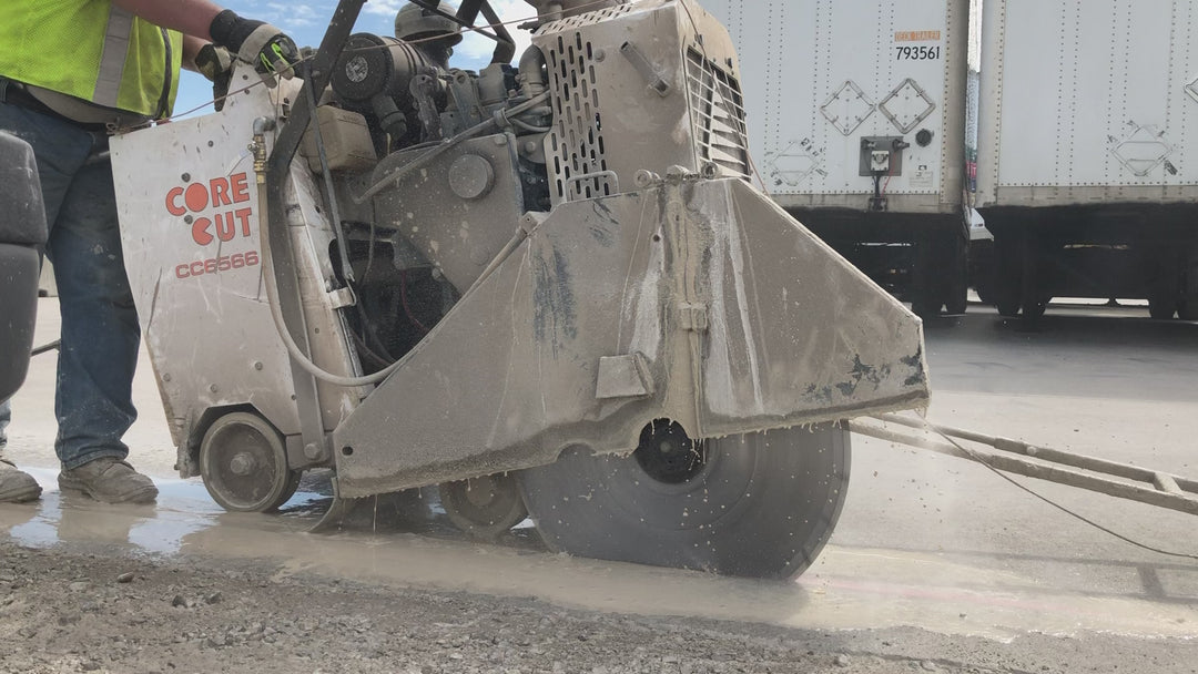 walk behind asphalt cutting blade