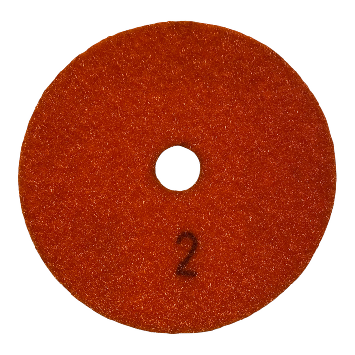 4” Diamond Polishing Pads Wet/Dry For Granite Quartz Marble Stone - Step 1, 2, 3