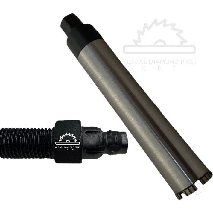 5” Diamond Core Bit for Concrete, Reinforced Concrete, Brick, Block, Masonry with Hilti 6 Slot Adapter