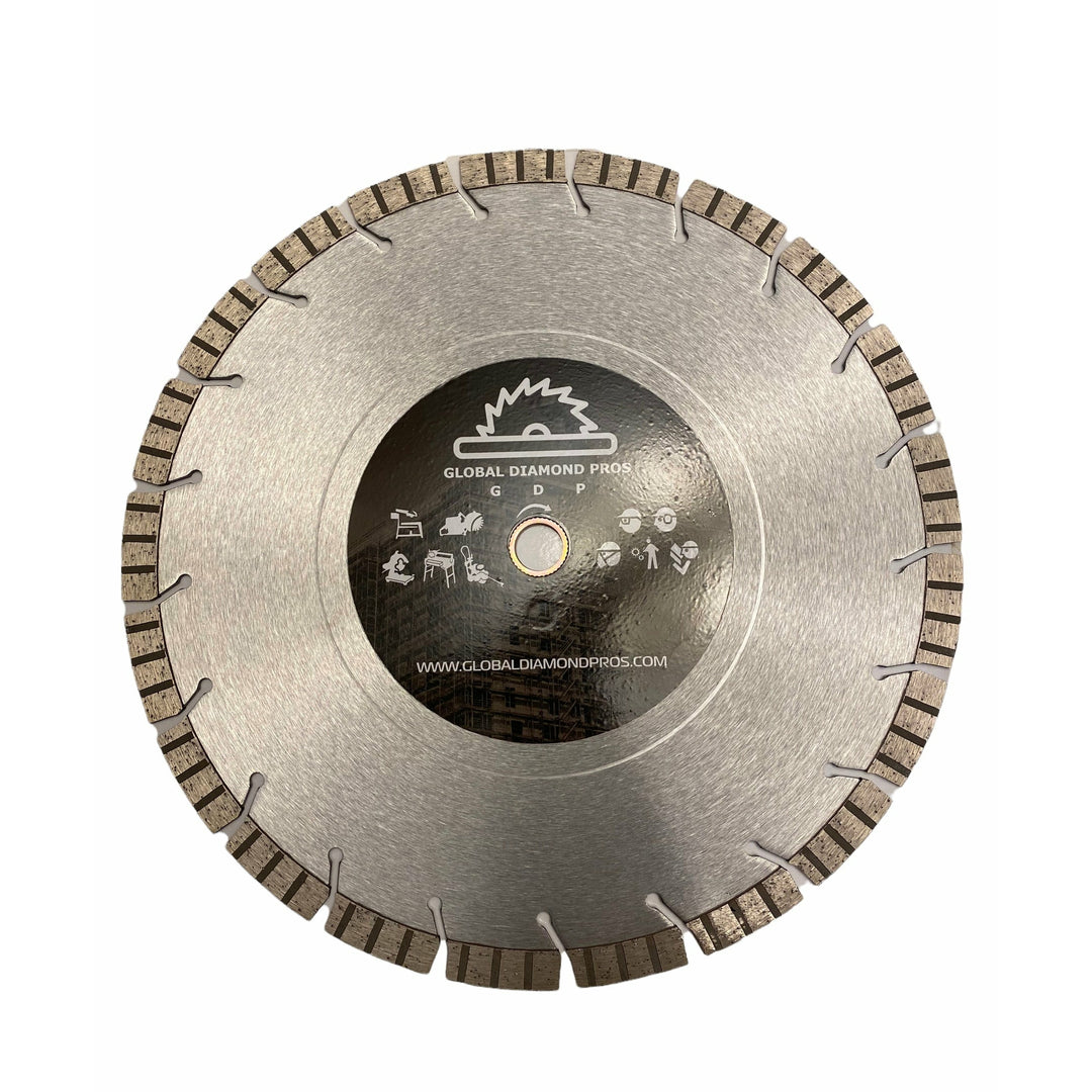 Turbo Diamond Blade Segmented Cutting Diamond Saw Blade for Concrete Masonry General Purpose Cutting Diamond Blade