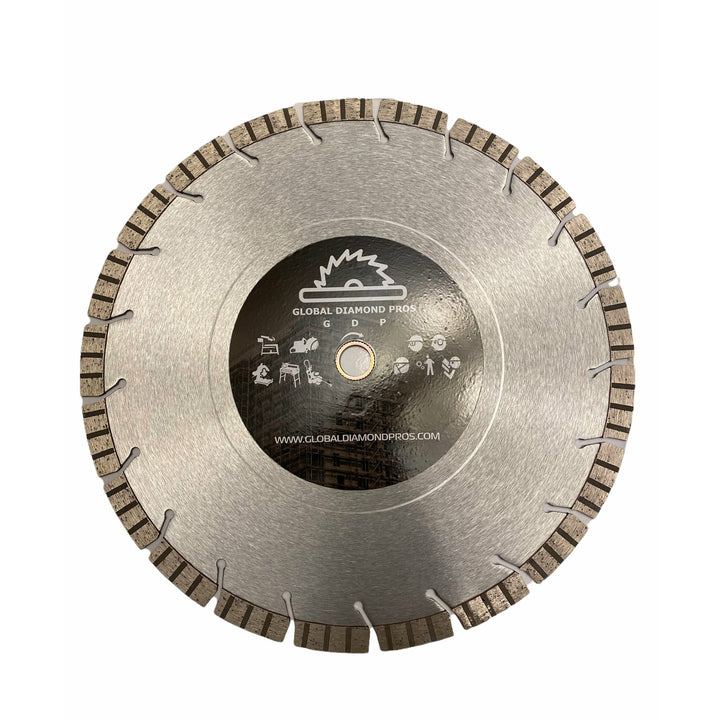 Turbo Diamond Blade Segmented Cutting Diamond Saw Blade for Concrete Masonry General Purpose Cutting Diamond Blade