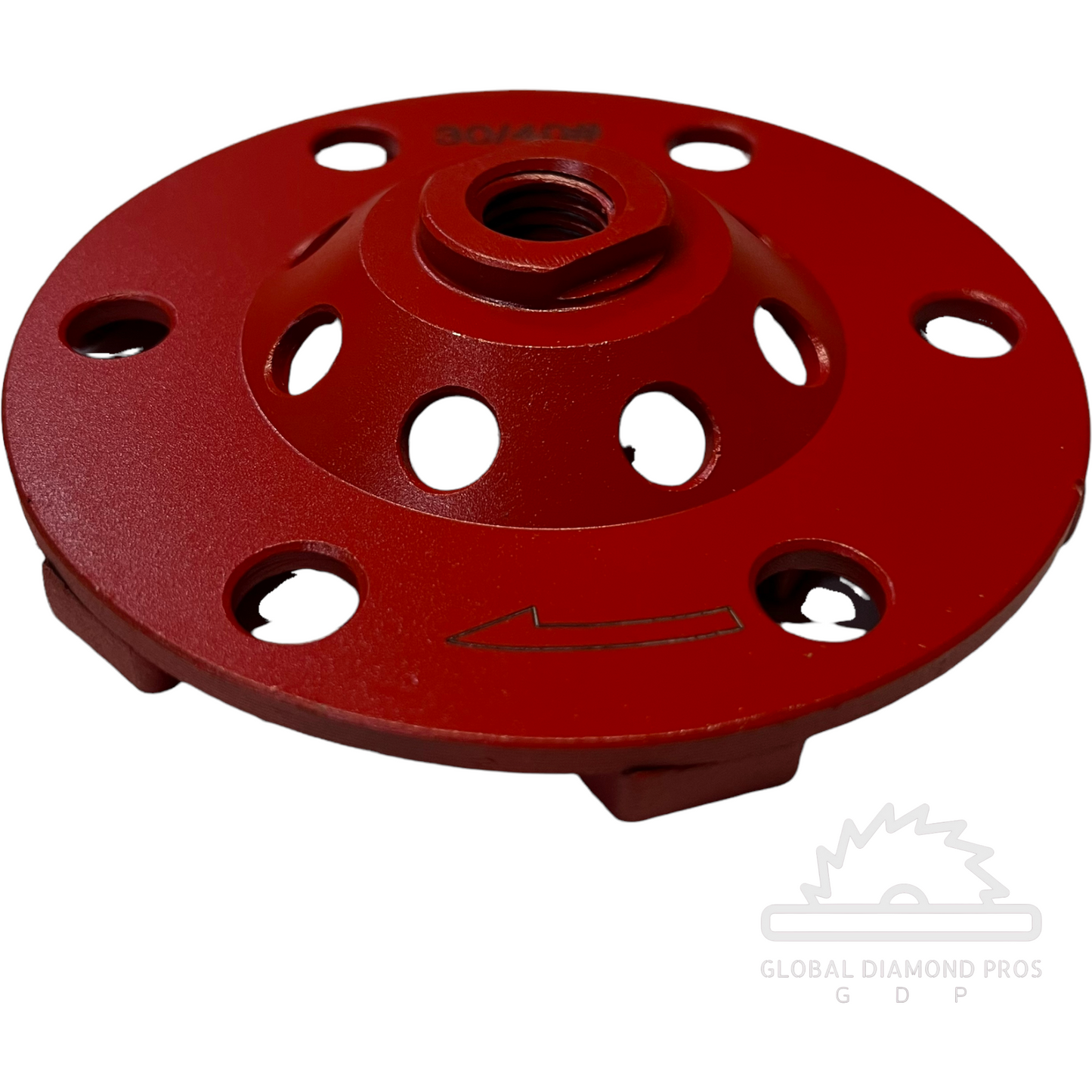 5" Xtreme Aggressive Grinding Wheel #30/40 Grit Diamond 5/8"-11 Arbor for Concrete and Paint, Epoxy, Mastic, Coating Removal
