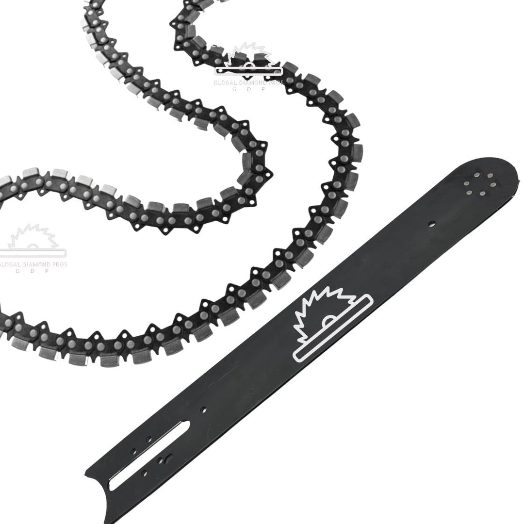 ICS Force4 Concrete Chainsaw - 15" Hydraulic Saw - 16” Gasoline Concrete Diamond Chain