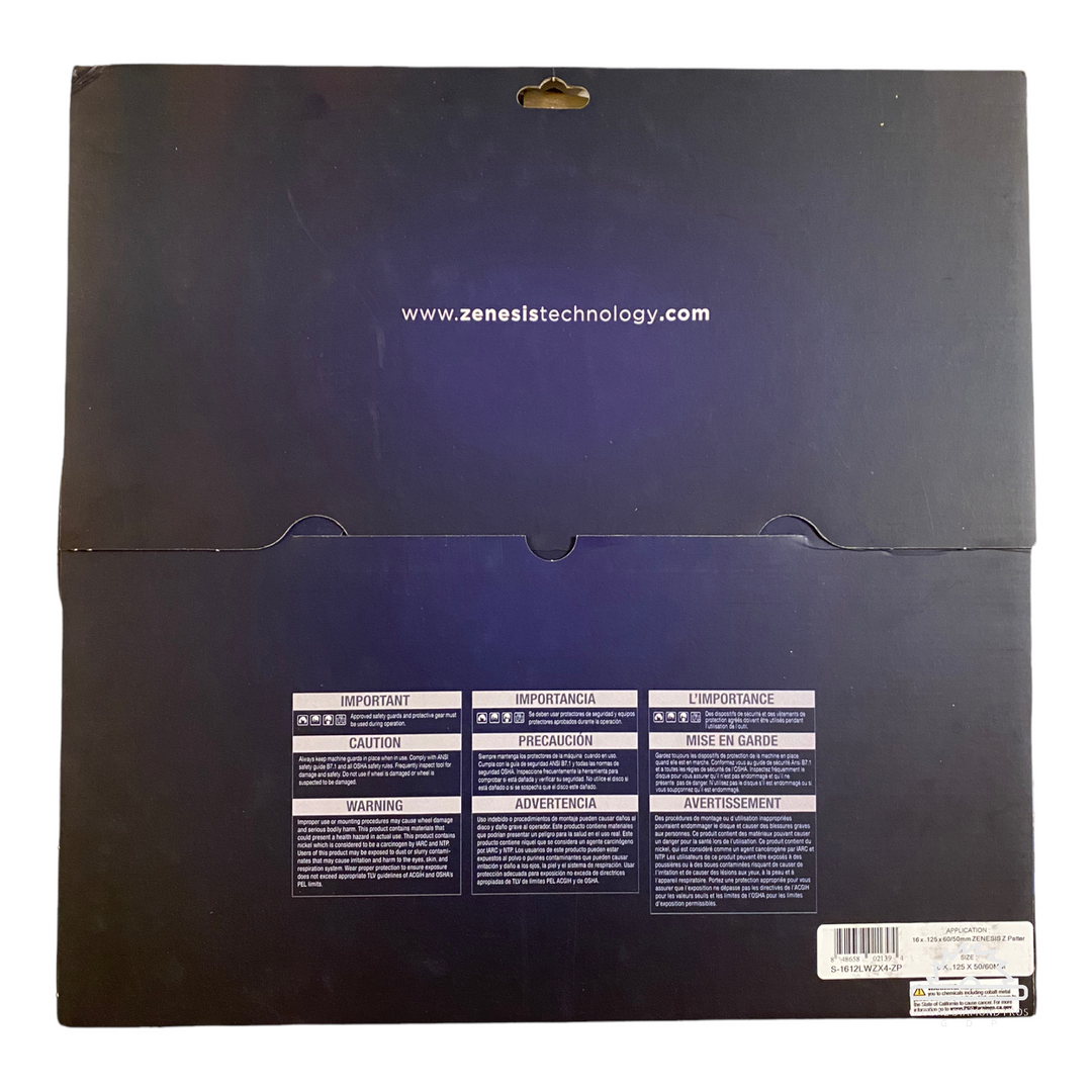 Zenesis - Z-Pattern - Bridge Saw Blade - Granite - Quartz