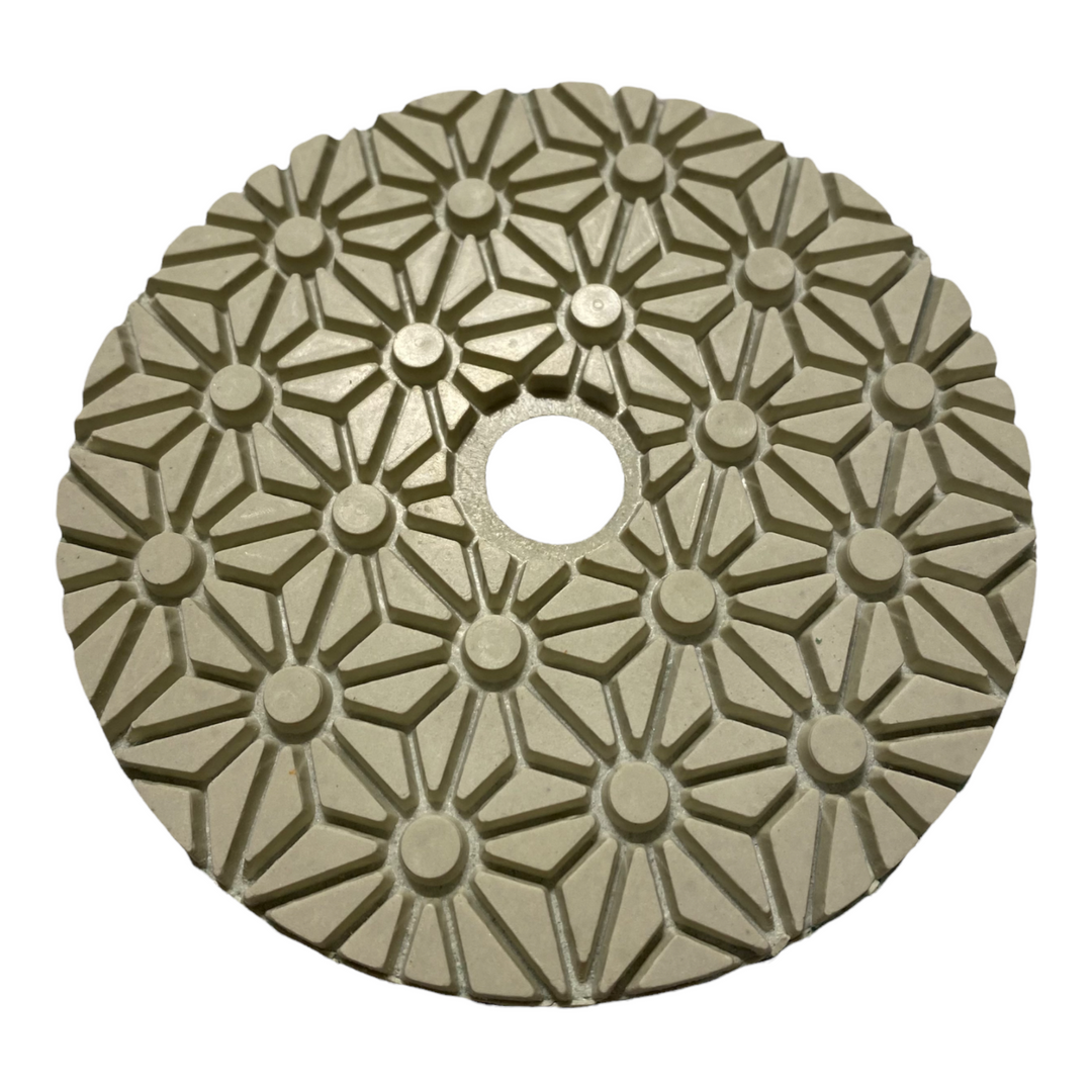 4” Diamond Polishing Pads Wet/Dry For Granite Quartz Marble Stone - Step 1, 2, 3