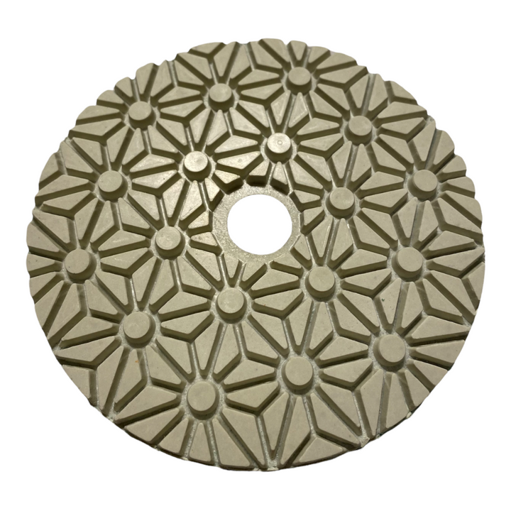 4” Diamond Polishing Pads Wet/Dry For Granite Quartz Marble Stone - Step 1, 2, 3