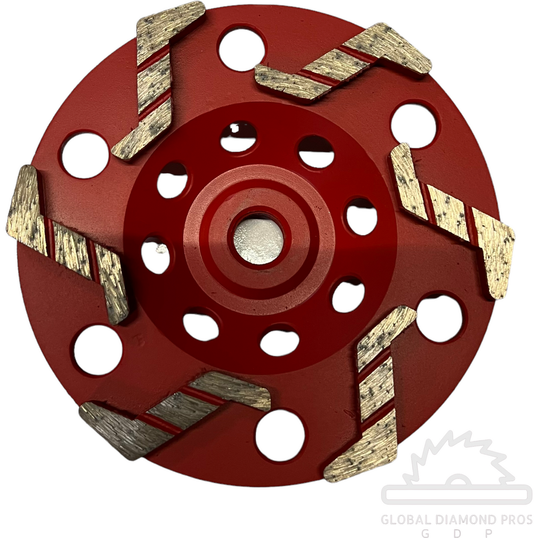5" diamond cup wheel