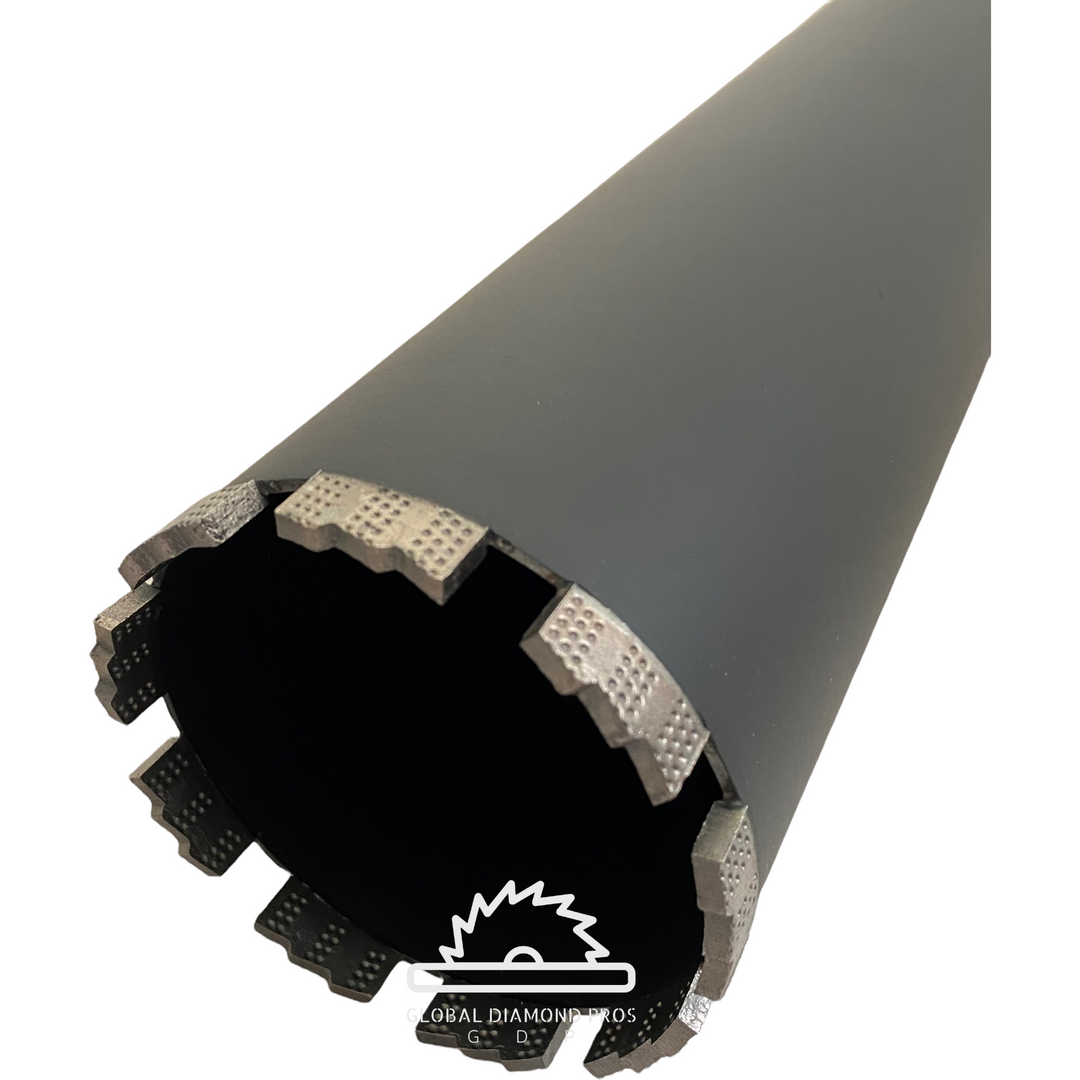 Concrete Core Bit Diamond Core Bit Wet Drilling Core Bits Laser Welded for Hard Concrete Masonry Reinforced Concrete Core Drilling