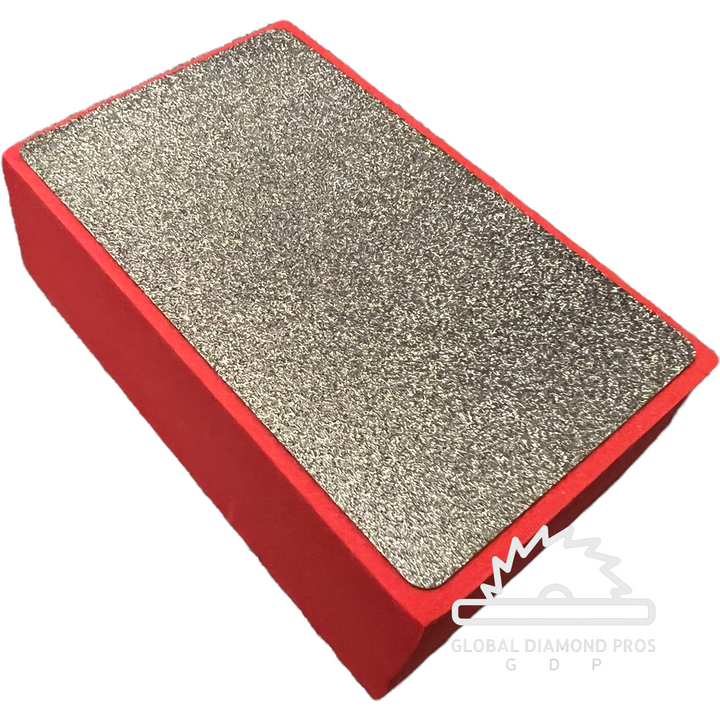 4 Pack Diamond Hand Polishing Pads for Concrete Grinding, Marble, Granite, Stone -Grit #60-#100-#200-#400