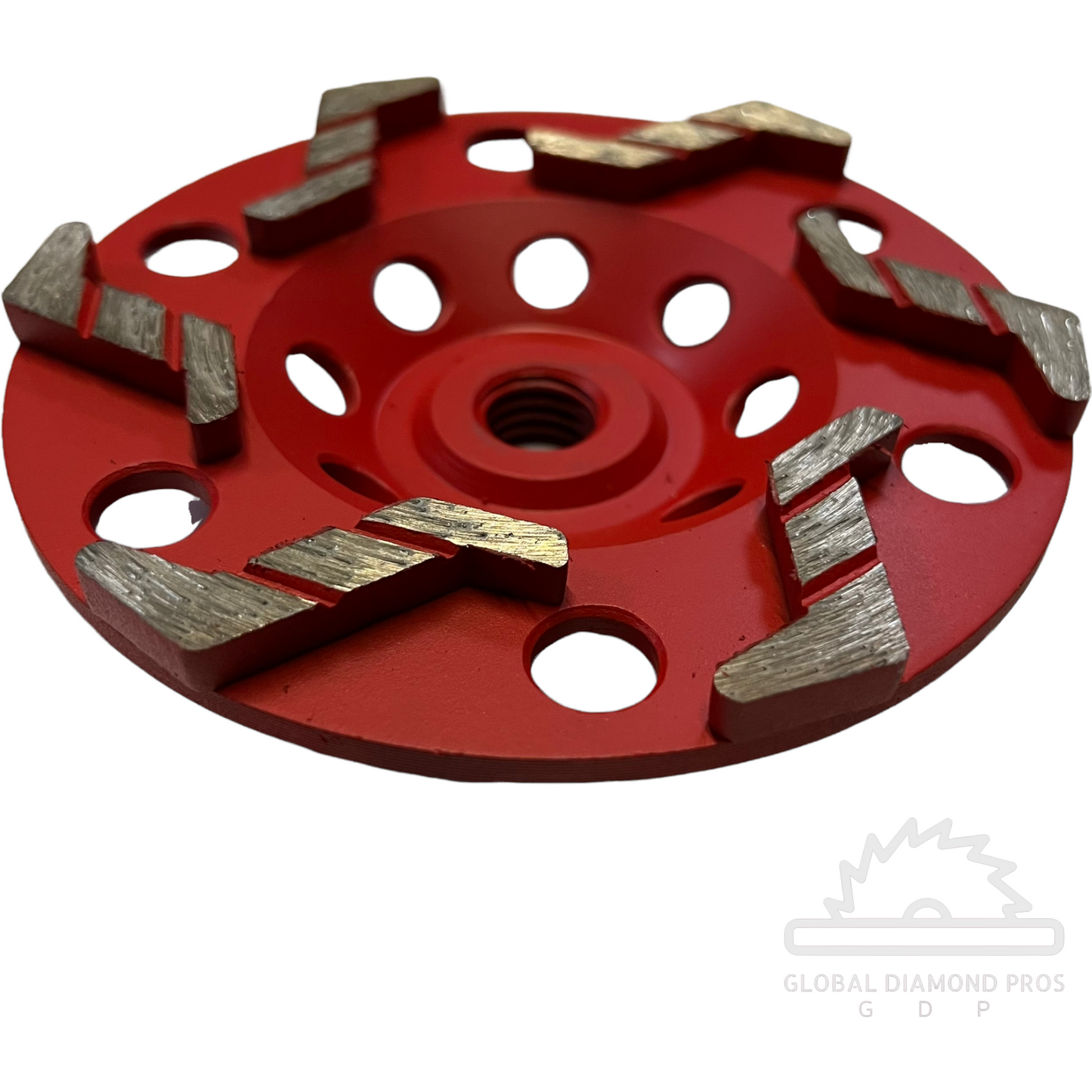 5" Xtreme Aggressive Grinding Wheel #30/40 Grit Diamond 5/8"-11 Arbor for Concrete and Paint, Epoxy, Mastic, Coating Removal
