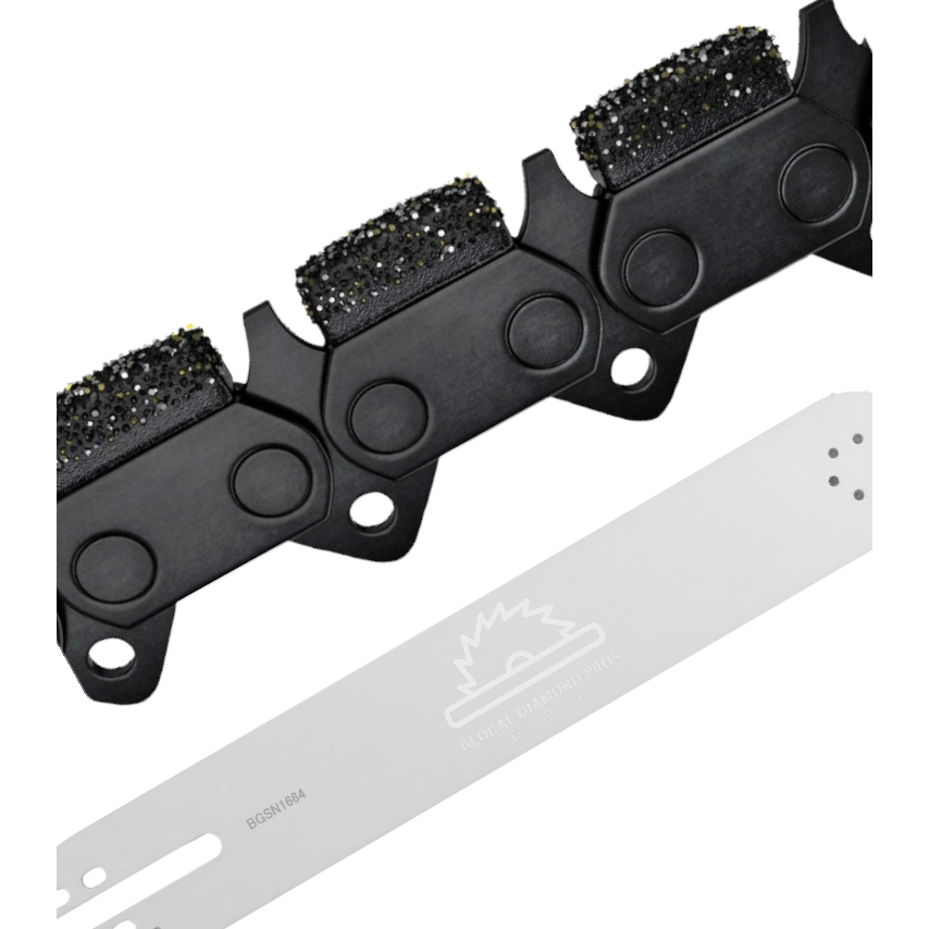 20” Utility Pipe Chain & Guide Bar for Stihl GS461 Rockboss Ductile Ir ...