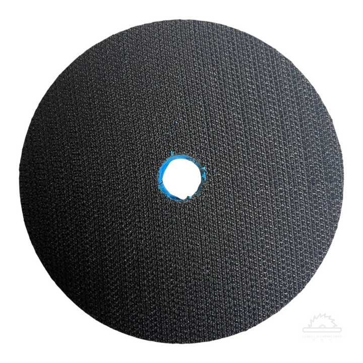 hook and loop backing pad