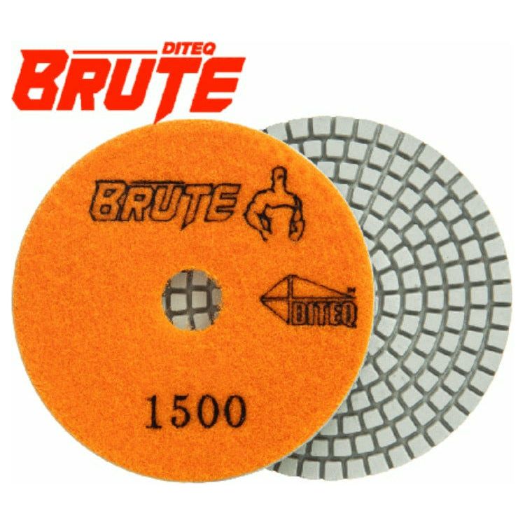 Brute Granite 7 Step Polishing Pads for Quartz & Granite - 7 Grits