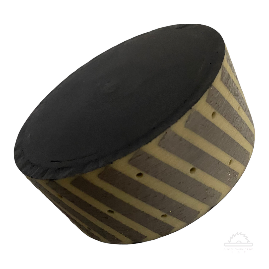 4” Zero Tolerance Drum Wheel for Granite, Engineered Stone, Quartz, Quartzite, Granite, Marble