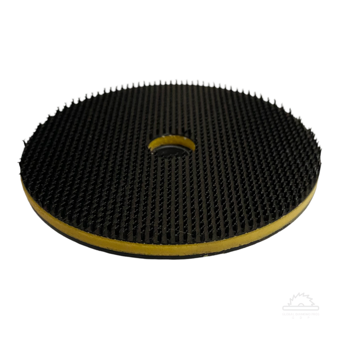 4" Hard Backer Pad - Loop Backing Pad for Grinder - Stone Polishing Pads