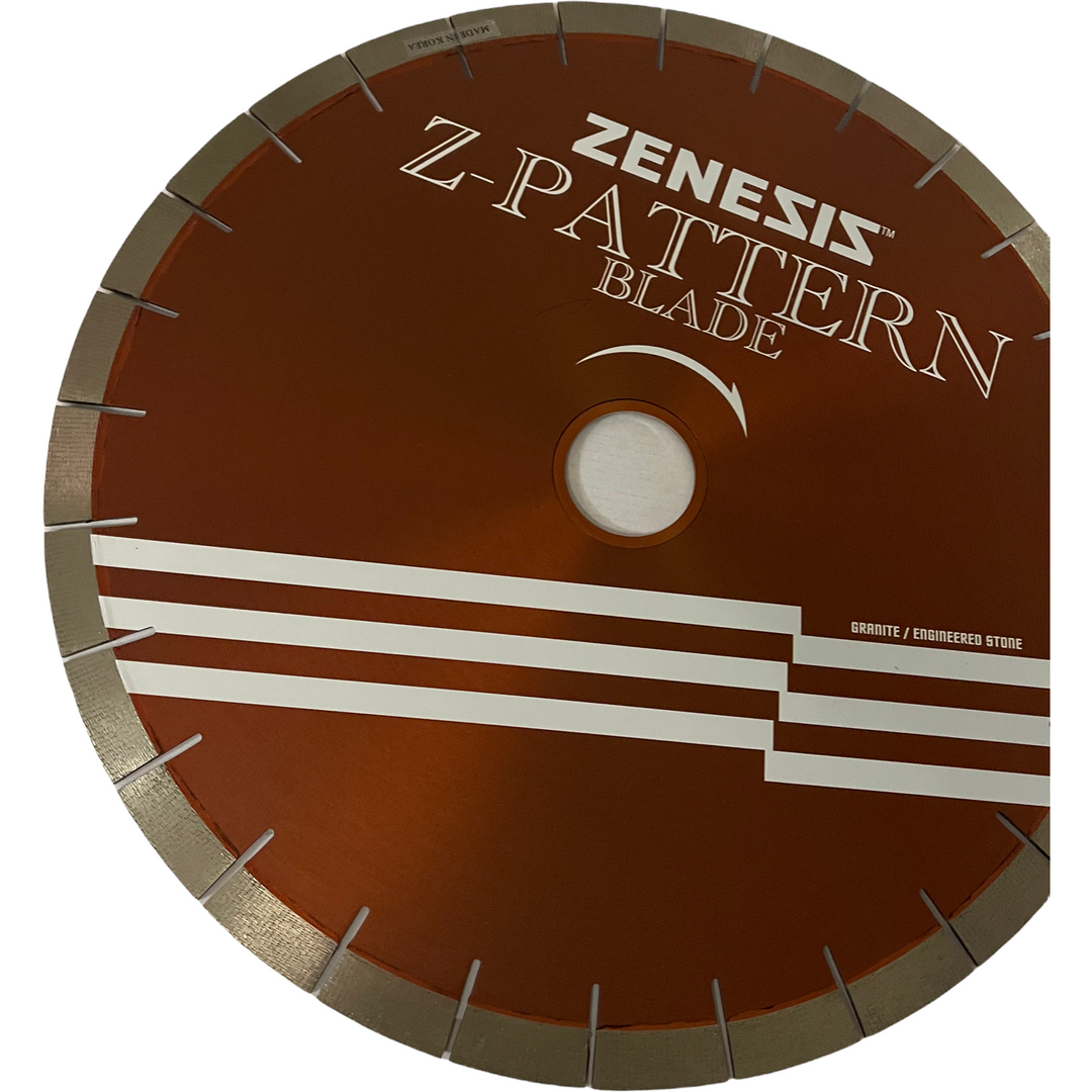 Zenesis - Z-Pattern - Bridge Saw Blade - Granite - Quartz
