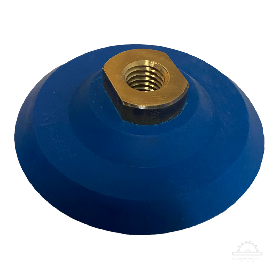 4" rubber backer pad 