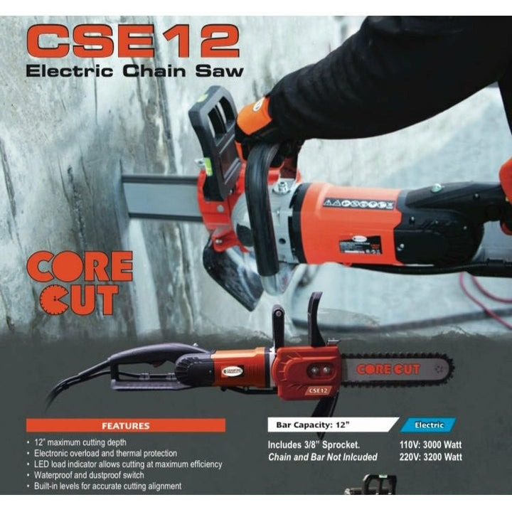 diamond products electric chainsaw cse12 agpcs11