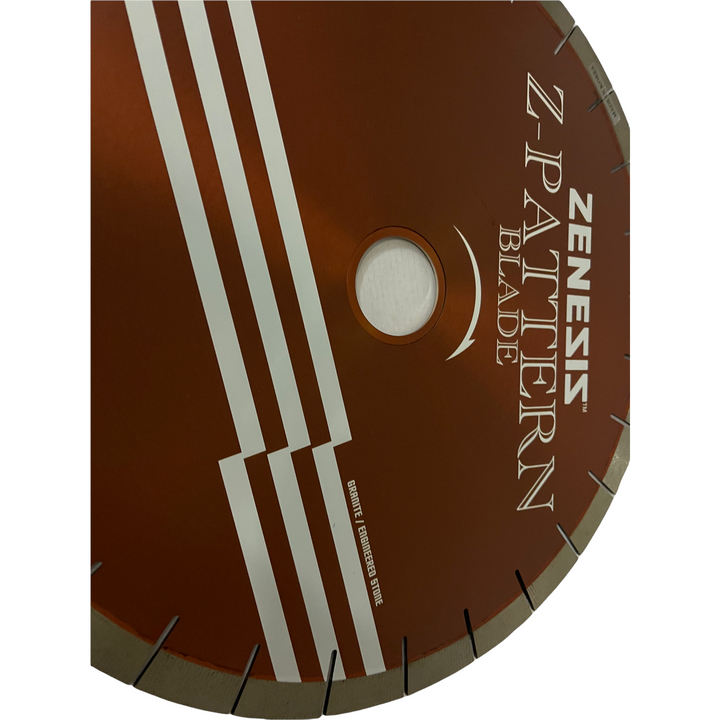 Zenesis - Z-Pattern - Bridge Saw Blade - Granite - Quartz