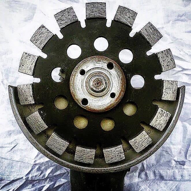 4.5" Tuck Point Blade - 4.5"x .250"-  7/8-5/8 Arbor - Masonry Tuckpoint Blade For Concrete, Brick, Block, Pavers, Stone