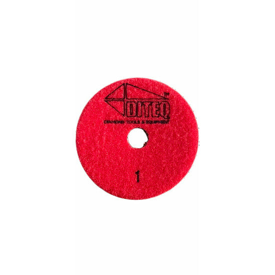 Hybrid 4” Diamond Polishing Pads for Engineered Stone, Granite, Quartz, Quartzite, Marble 3-Step Pads