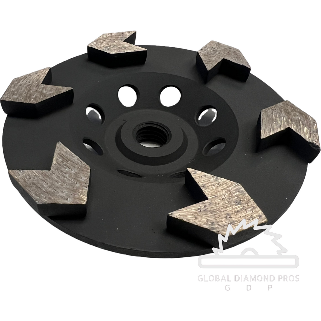 Grinding Cup Wheel 5 Inch Diamond Cup Wheel For Metal Granite Concrete Stone