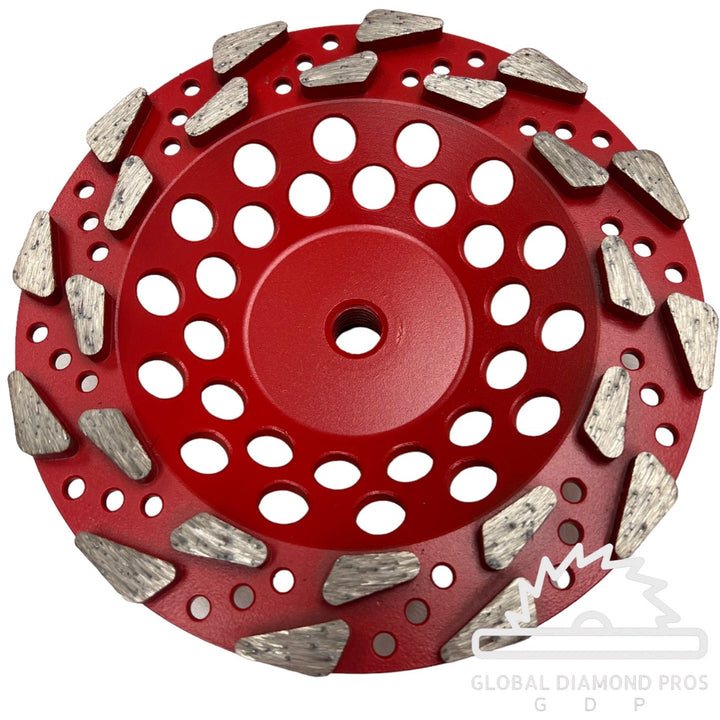 7" cup wheel 5/8-11 thread