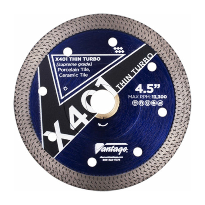 6” Turbo Mesh Diamond Blade for Ceramic, Porcelain, Tile, Stone