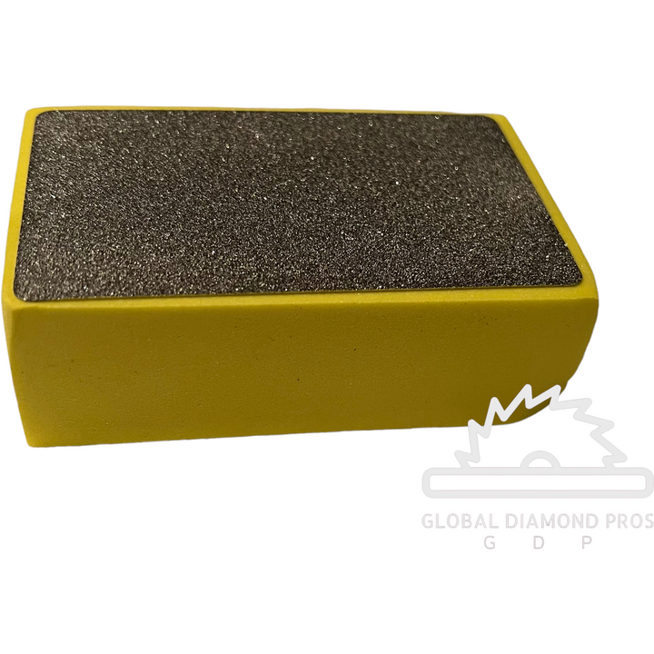 4 Pack Diamond Hand Polishing Pads for Concrete Grinding, Marble, Granite, Stone -Grit #60-#100-#200-#400